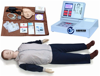 液晶顯示高級(jí)電腦心肺復(fù)蘇模擬人