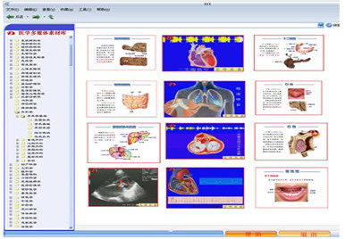 醫學多媒體素材庫及教學平臺